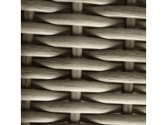 Half Moon - Plastic Rattan Effect Garden Furniture Weaving Rattan Strips - BM7753
