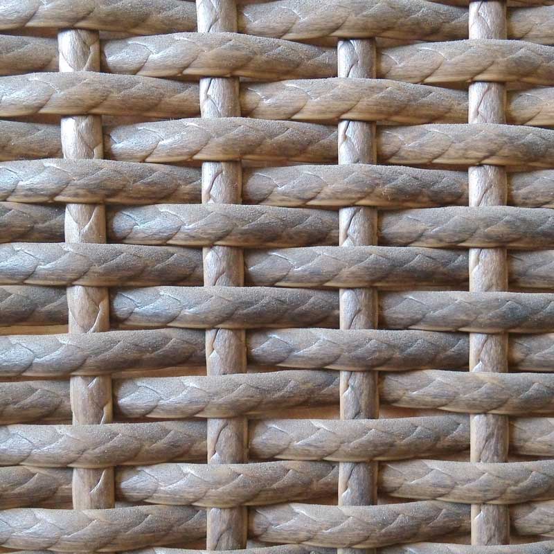 Durable Wicker Ottoman Rattan Material For Outdoor Furniture - BM30659